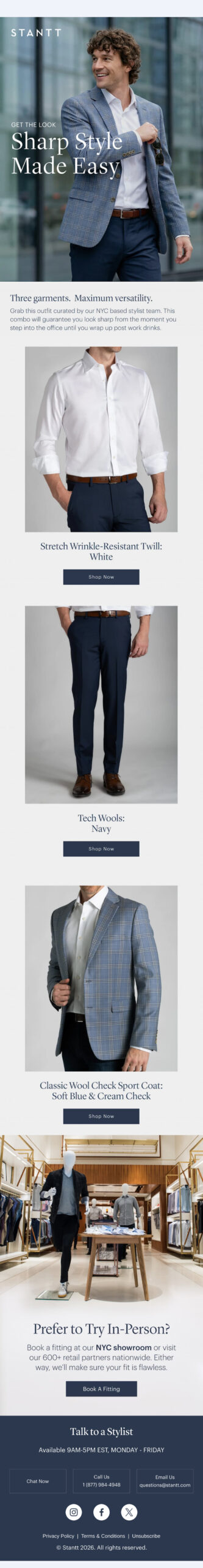 Stantt - 2026-02-22 - One Outfit. Effortless Style